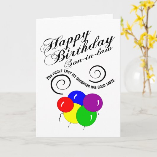 Adjunct-jarige zoon kaart (Gele Bloem)