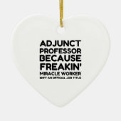 ADJUNCT PROFESSOR KERAMISCH ORNAMENT (Voorkant)