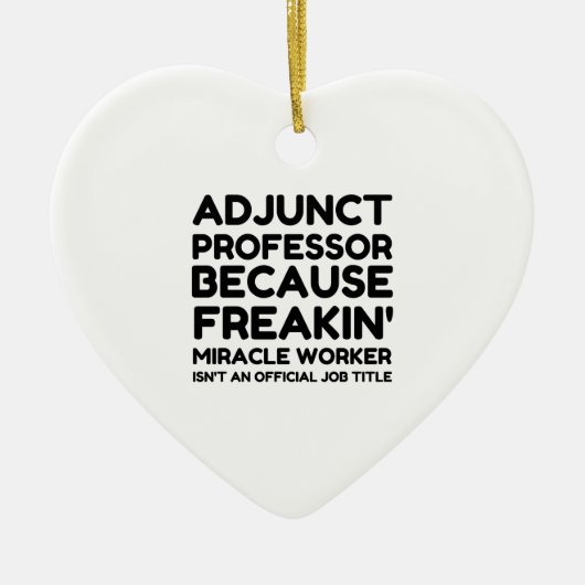 ADJUNCT PROFESSOR KERAMISCH ORNAMENT (Voorkant)