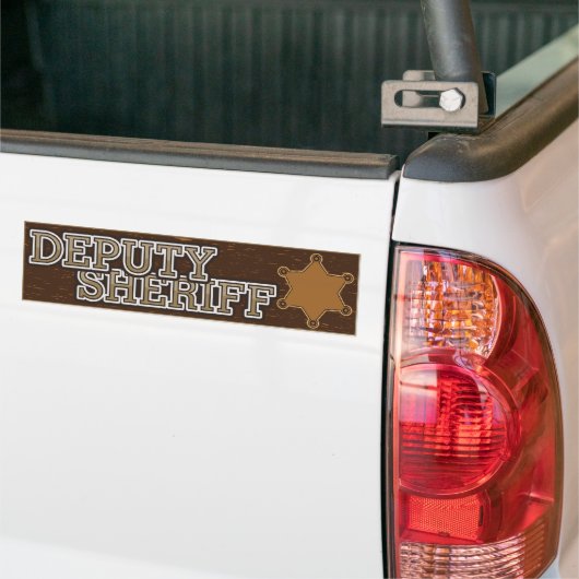 Adjunct-sheriff Bumpersticker (Op Truck)