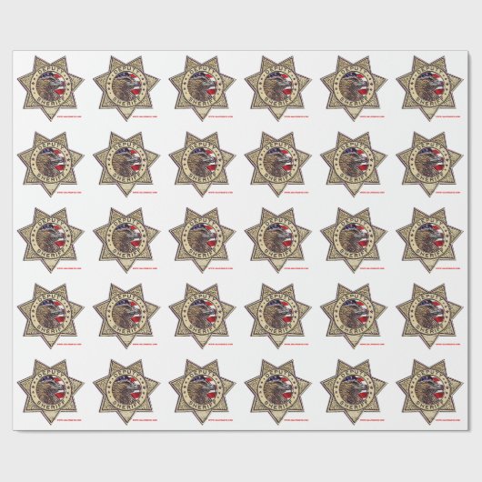 Adjunct_Sheriff_embaas Cadeaupapier (Vlak)