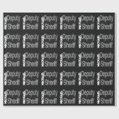 Adjunct-sheriff Extraordinaire Cadeaupapier (Vlak)