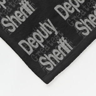 Adjunct-sheriff Extraordinaire Fleece Deken