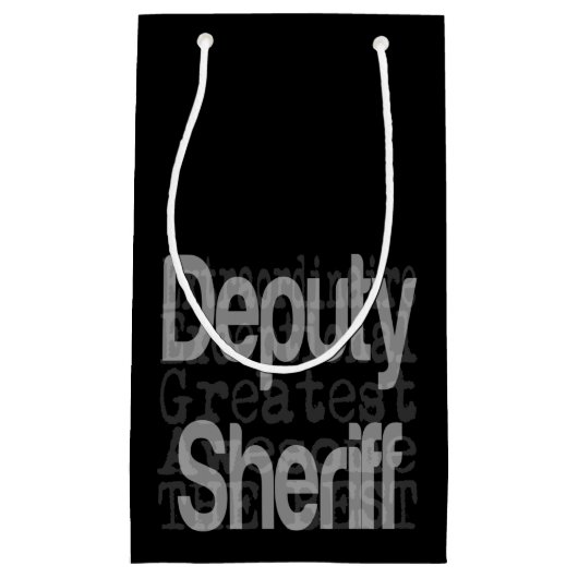 Adjunct-sheriff Extraordinaire Klein Cadeauzakje (Voorkant)