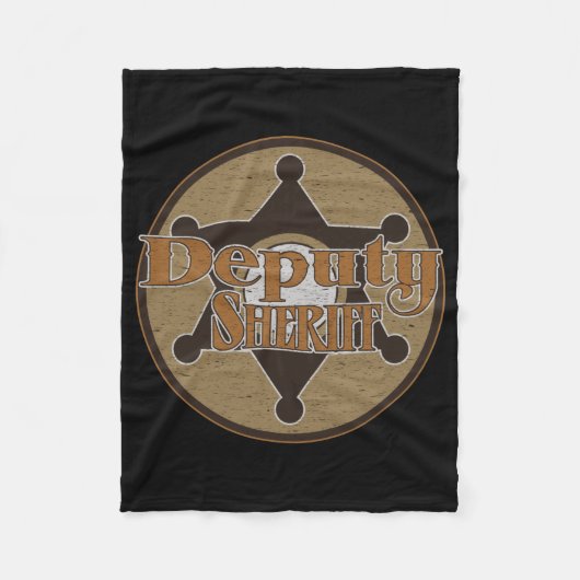 adjunct-sheriff fleece deken (Voorkant)