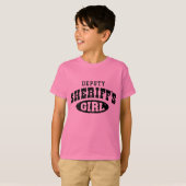 Adjunct-sheriff-Girl T-shirt (Voorkant volledig)