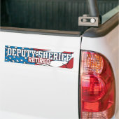 Adjunct-sheriff in ruste bumpersticker (Op Truck)