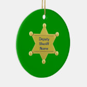 Adjunct-sheriff Keramisch Ornament (Rechts)