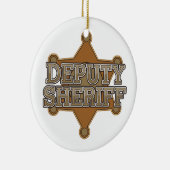 Adjunct-sheriff Keramisch Ornament (Rechts)