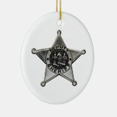 Adjunct-sheriff Keramisch Ornament (Rechts)