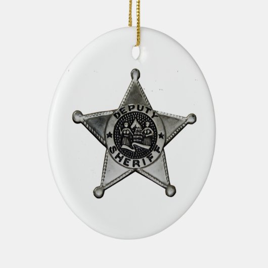 Adjunct-sheriff Keramisch Ornament (Rechts)