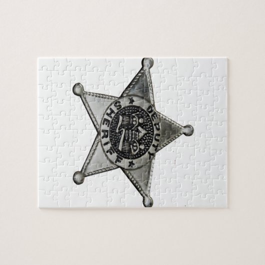 Adjunct-sheriff Legpuzzel (Horizontaal)