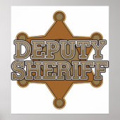 Adjunct-sheriff Poster (Voorkant)