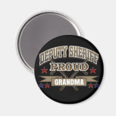 Adjunct-sheriff Proud Grandma Magneet (Voorkant / Achterkant)