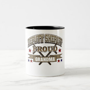 Adjunct-sheriff Proud Grandma Tweekleurige Koffiemok
