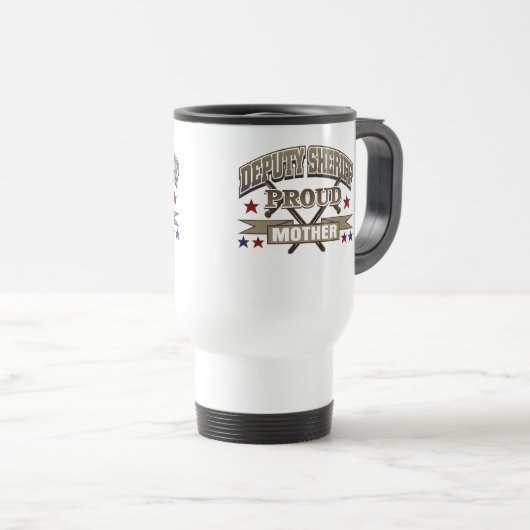 Adjunct-sheriff Proud moeder Reisbeker (Voorkant rechts)