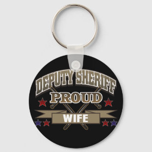 Adjunct-sheriff Proud Wife Sleutelhanger