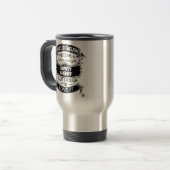 Adjunct-sheriff Travel Mug Gifts for Men Reisbeker (Voorkant links)