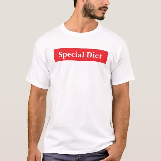 adjunct-speciaal dieet t-shirt (Voorkant)