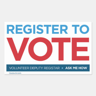 Adjunct-Sticker van de vrijwillige griffier Rechthoekige Sticker