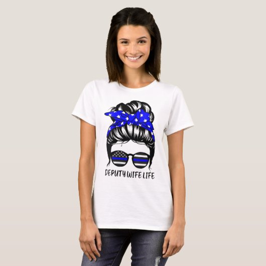 Adjunct-vrouw: Echtgenote levensverzekering Bun Ha T-shirt (Voorkant volledig)