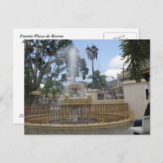 Adjuntas Briefkaart (Voorkant / Achterkant)