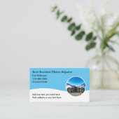 Adjuster Agent voor Automotive Claims Visitekaartje (Staand voorkant)