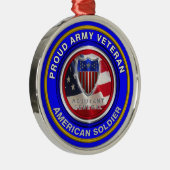 Adjutant-generaal van het leger metalen ornament (Rechts)