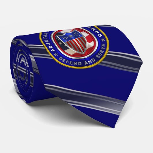 Adjutant General Corps "AG" Stropdas (Opgerold)