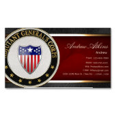 Adjutant General's Corps Branch Insignia [3D] Visitekaartje Magneet (Voorkant)