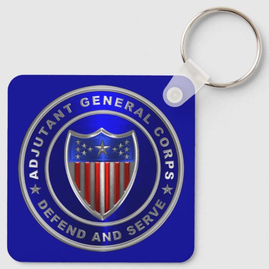 Adjutante General Corps Sleutelhanger (Achterkant)