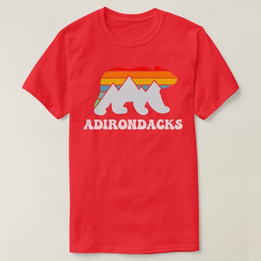 ADK Adirondack er High Peaks NY Beer T-shirt (Design voorkant)