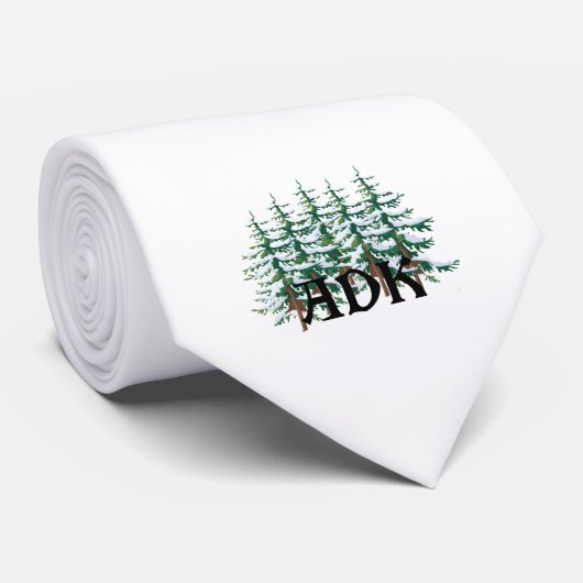 ADK Adirondack Pines Stropdas (Opgerold)