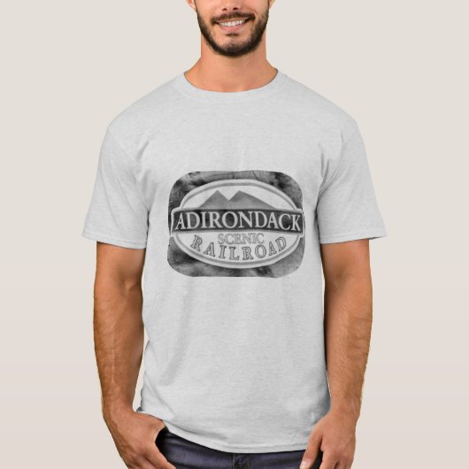 ADK - Adirondack Schilderachtig Spoorweg T-shirt (Voorkant)