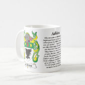 Adkins Family Coat of Arms mok (Voorkant links)