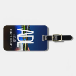 ADL Adelaide bagagelabel