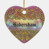 Adlamchelle Viv Victoriaans Keramisch Ornament (Achterkant)