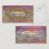 Adlamchelle Vivian Elegant Professional Visitekaartje (Voorkant / Achterkant)