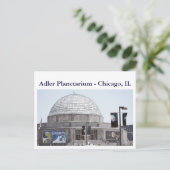 Adler Planetarium - ... Briefkaart (Staand voorkant)