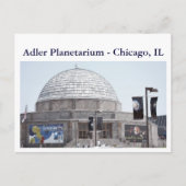 Adler Planetarium - ... Briefkaart (Voorkant)
