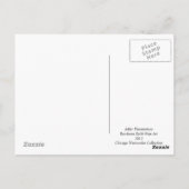 Adler Planetarium Briefkaart Randsom Art Chicago (Achterkant)