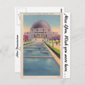 Adler Planetarium, Chicago, Illonois Briefkaart (Voorkant / Achterkant)