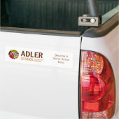 Adler School Bumpersticker 1 (Op Truck)