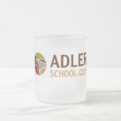 Adler School Frosted Glass Mok 1 (Center)