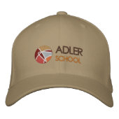 Adler School geborduurd Pet 1 (Voorkant)