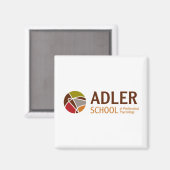 Adler School Magneet 11 (Voorkant / Achterkant)