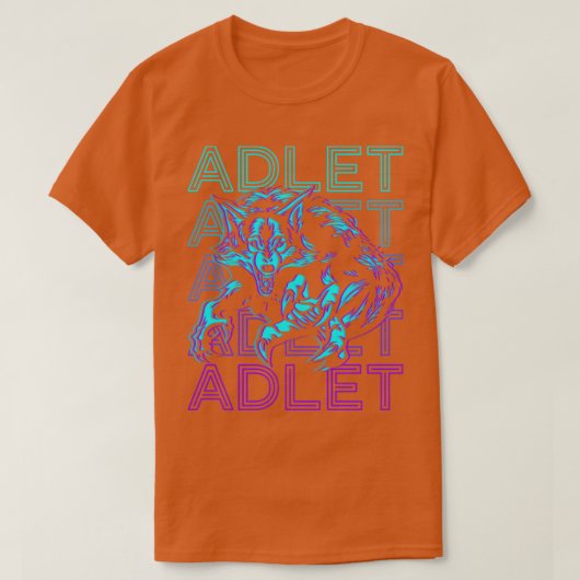 Adlet Inuit Mythology Retro Adlet Gift T-shirt (Design voorkant)