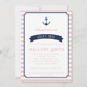 Adley baby shower uitnodiging (Voorkant)