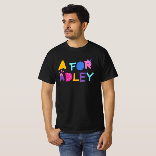 Adley T-shirt (Voorkant volledig)