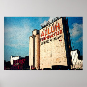 Adluh Bloem Poster